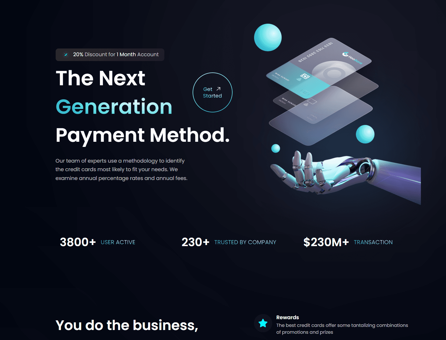 Visit FinTech Landing Page