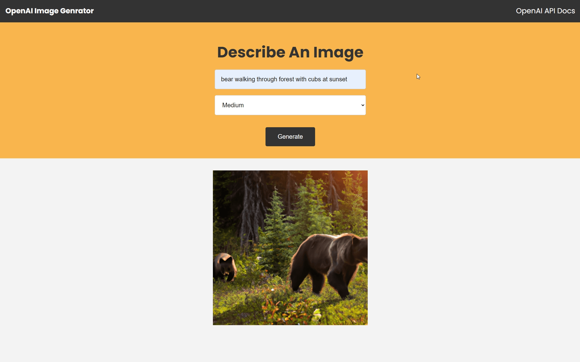 Visit OpenAI Image Generator